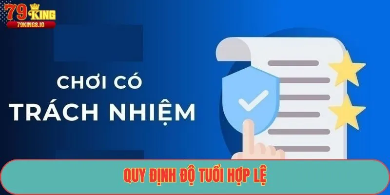 Quy định độ tuổi hợp lệ